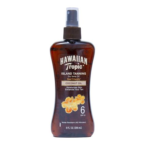 hawaiian tropic coconut oil|More.